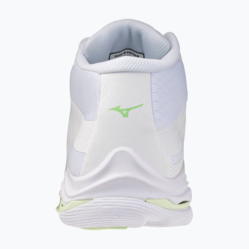 Încălțăminte de volei pentru femei Mizuno Wave Lightning Pro Mid white/aqua gray/ambrosia 3