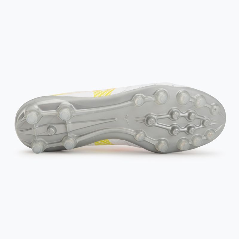 Încălțăminte de fotbal Mizuno Morelia Neo V β Pro AG white/lava orange/evening primrose 4
