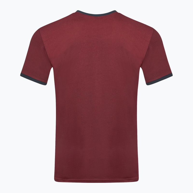 Tricou pentru bărbați Ellesse Ferdorini burgundy 2