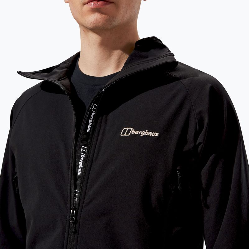 Geacă softshell pentru bărbați Berghaus Skelbo black 5