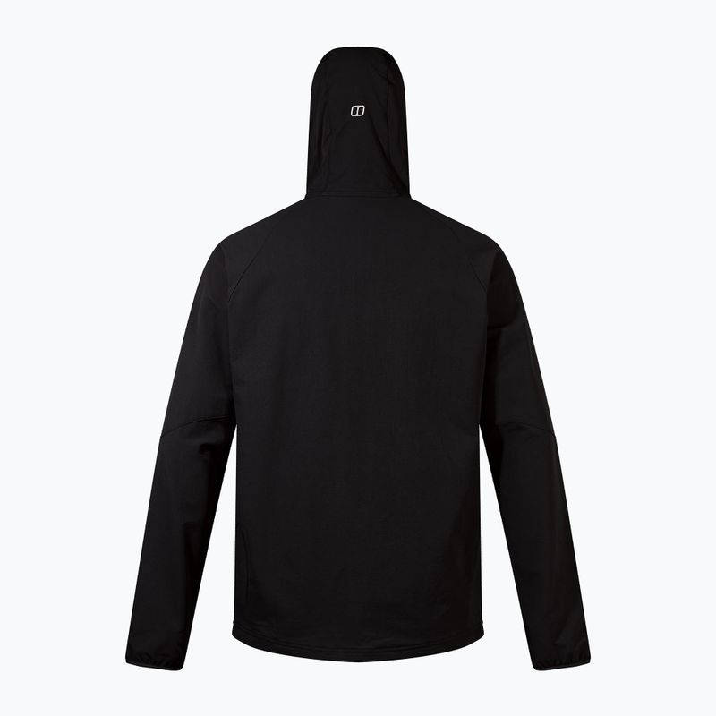 Geacă softshell pentru bărbați Berghaus Skelbo black 8