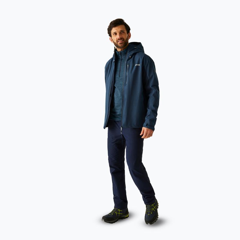 Geacă softshell pentru bărbați REGATTA Birchdale II moonlight denim/navy 2