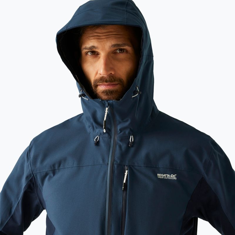 Geacă softshell pentru bărbați REGATTA Birchdale II moonlight denim/navy 4