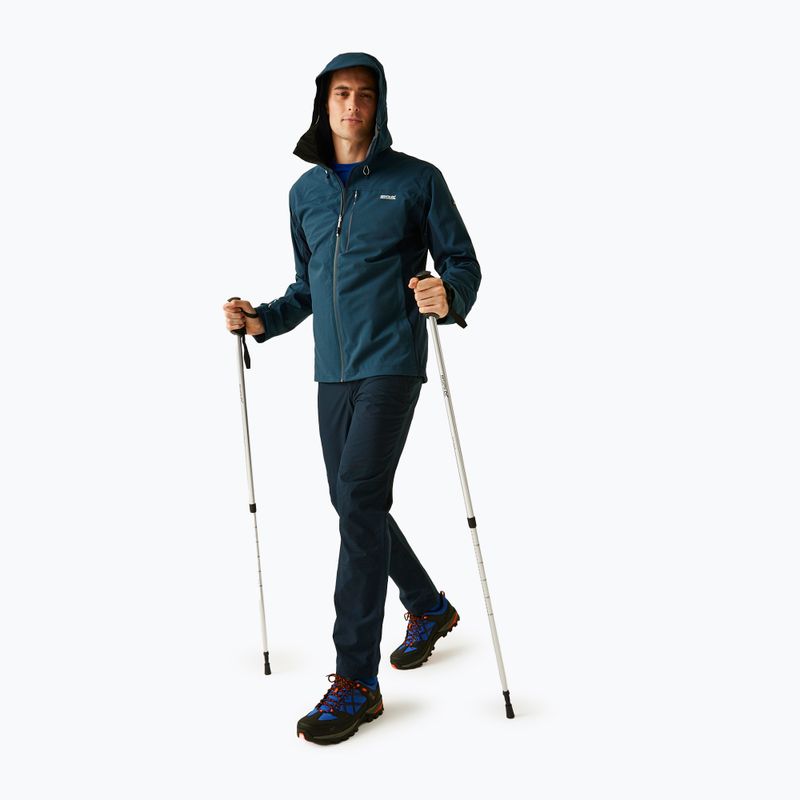 Geacă softshell pentru bărbați REGATTA Birchdale II moonlight denim/navy 9