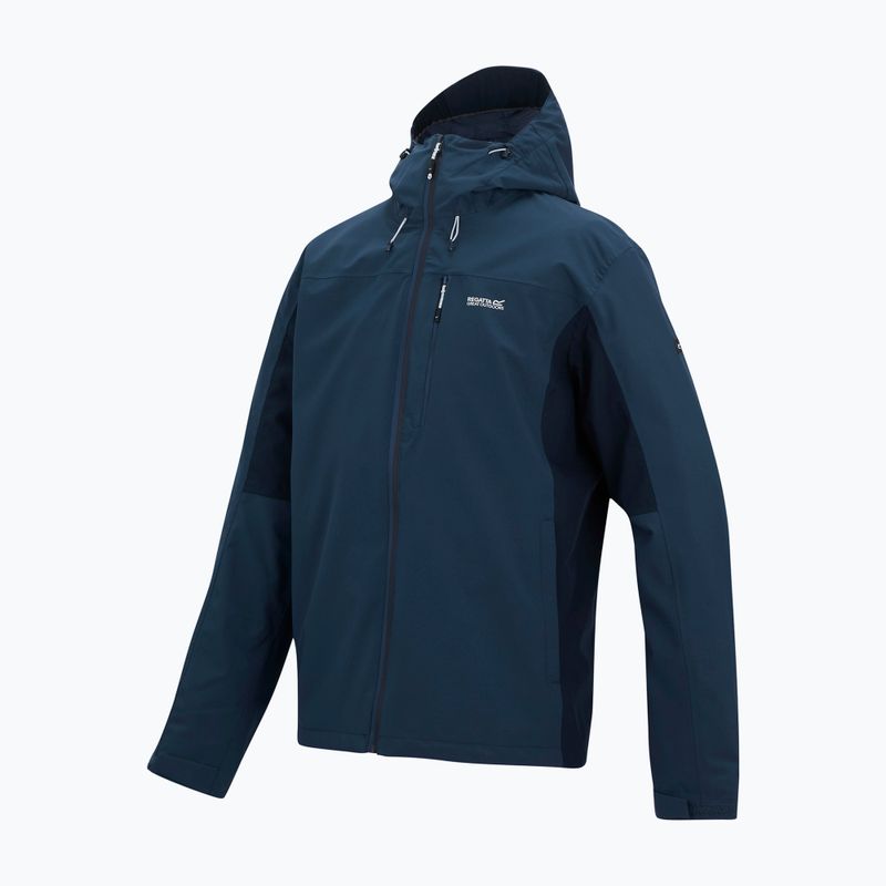 Geacă softshell pentru bărbați REGATTA Birchdale II moonlight denim/navy 13