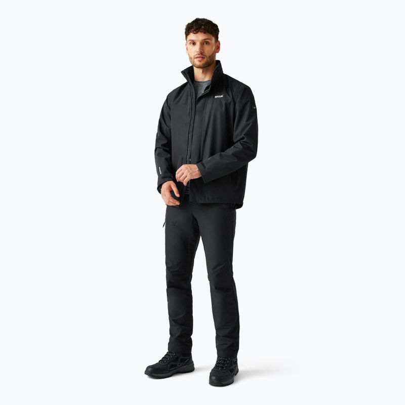 Geacă softshell pentru bărbați REGATTA Matt II black 2