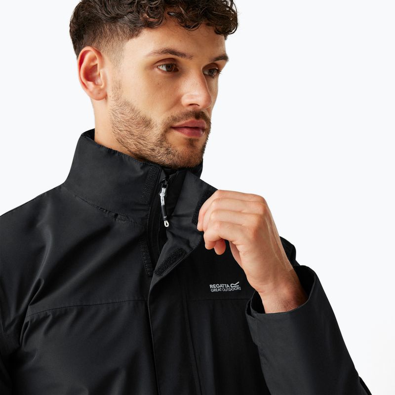 Geacă softshell pentru bărbați REGATTA Matt II black 4