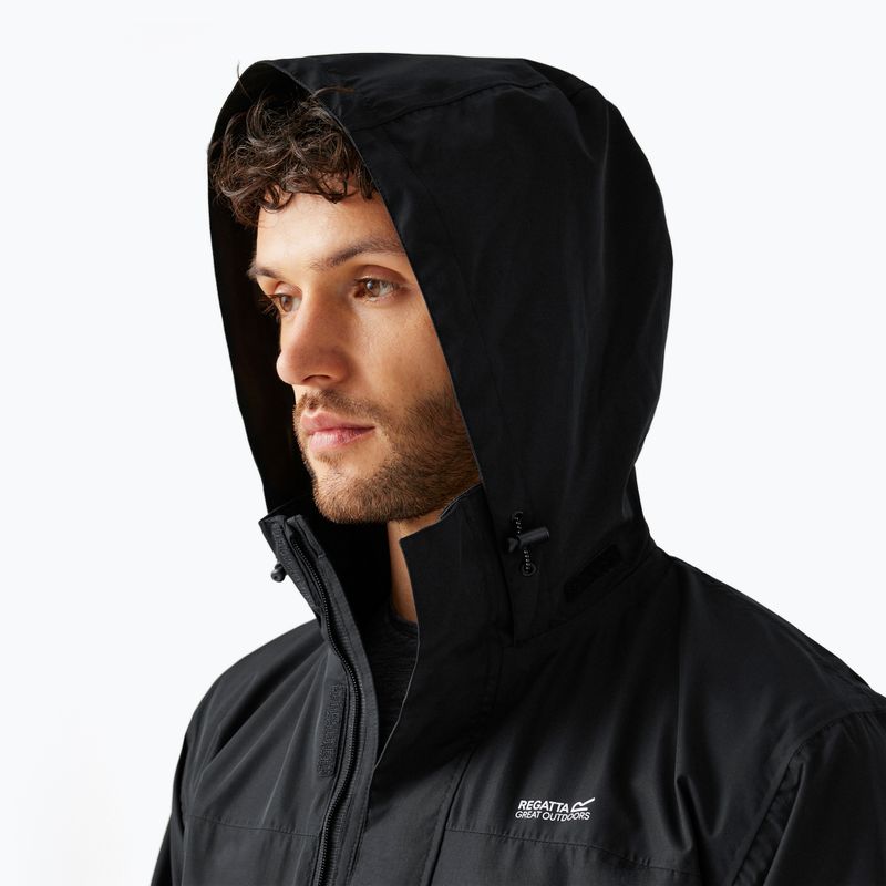 Geacă softshell pentru bărbați REGATTA Matt II black 5