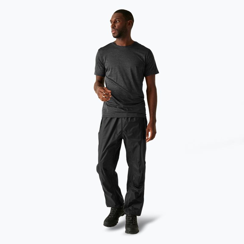 Pantaloni de trekking pentru bărbați REGATTA Active black 2