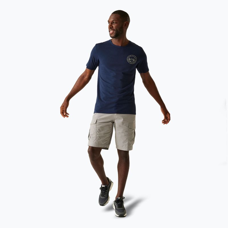 Tricou pentru bărbați  Regatta ClineIX navy for every adventure 2