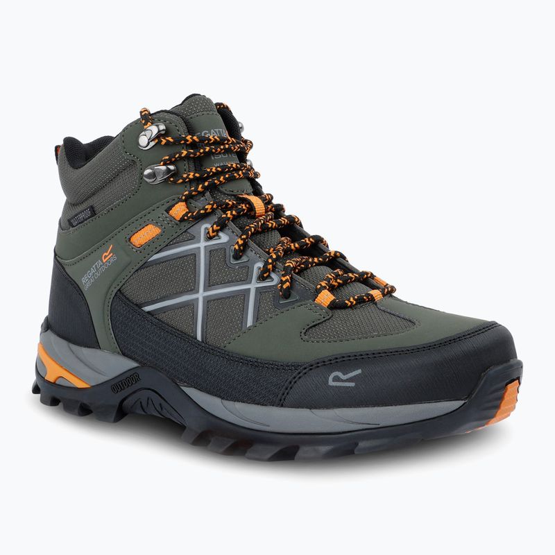 Pantofi de drumeție pentru bărbați REGATTA Samaris III dark khaki/fox