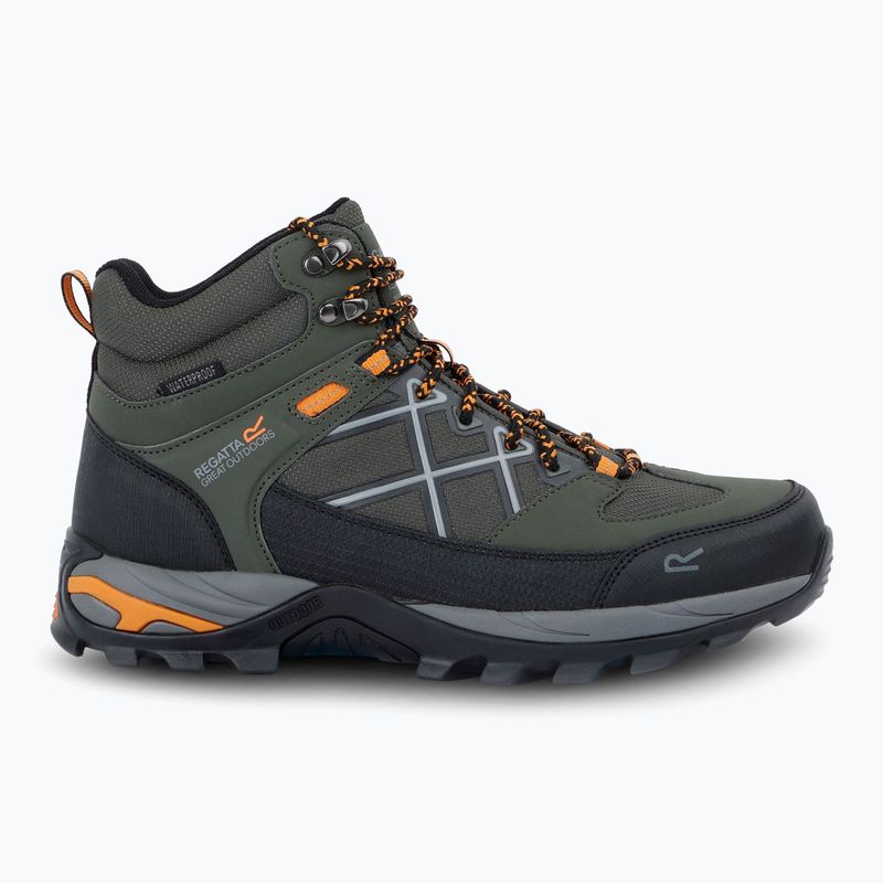 Pantofi de drumeție pentru bărbați REGATTA Samaris III dark khaki/fox 2