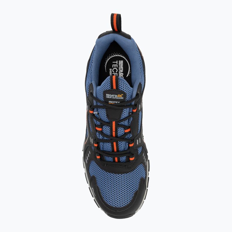 Încălțăminte de trekking pentru bărbați Regatta Vendeavour Low olymipan blue/black/tango 5