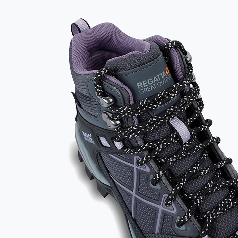Încălțăminte de trekking pentru bărbați REGATTA Samaris III seal grey/purple 4