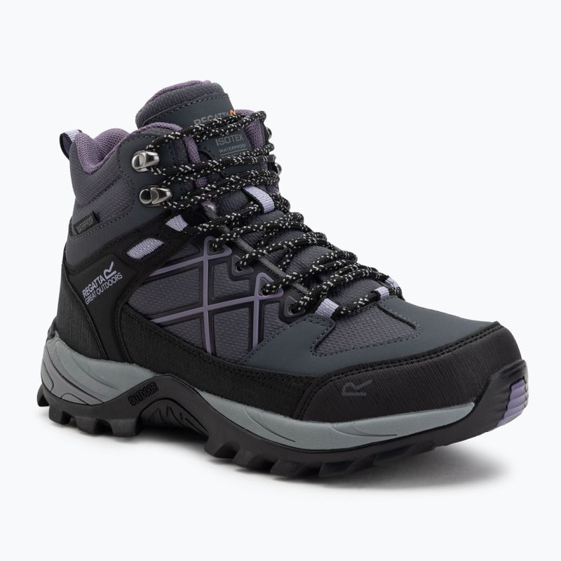 Încălțăminte de trekking pentru bărbați REGATTA Samaris III seal grey/purple