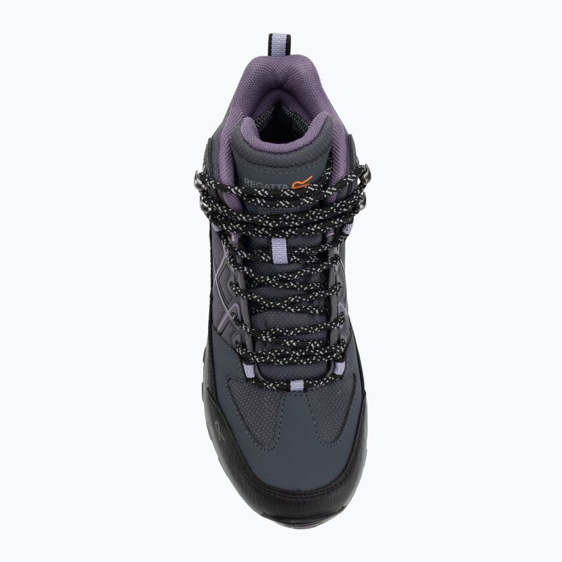 Încălțăminte de trekking pentru bărbați REGATTA Samaris III seal grey/purple 5
