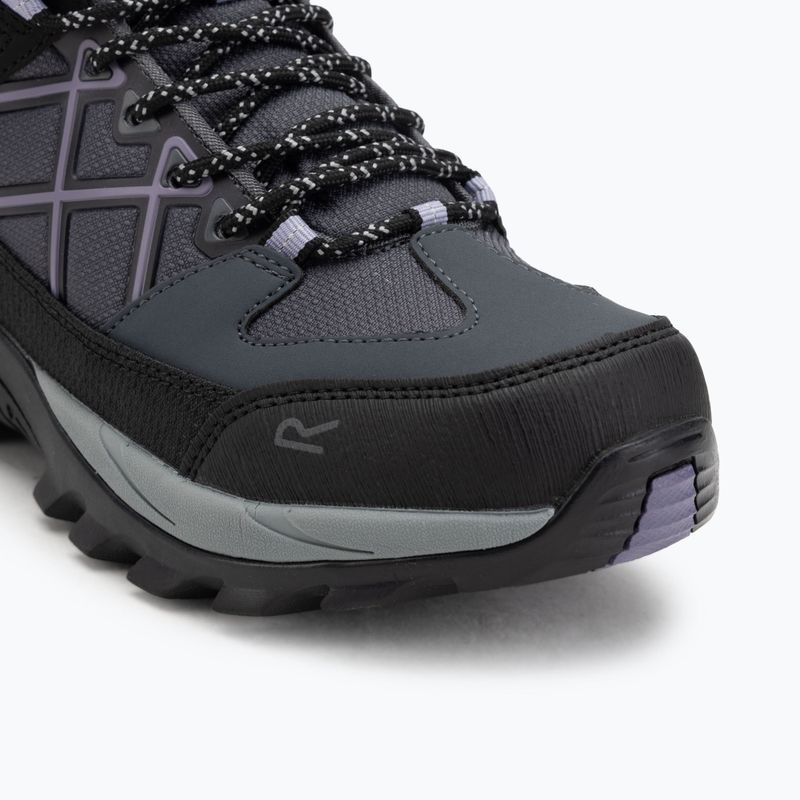 Încălțăminte de trekking pentru bărbați REGATTA Samaris III seal grey/purple 7
