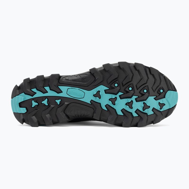 Încălțăminte de trekking pentru femei REGATTA Samaris III Low seal grey/turquoise 4