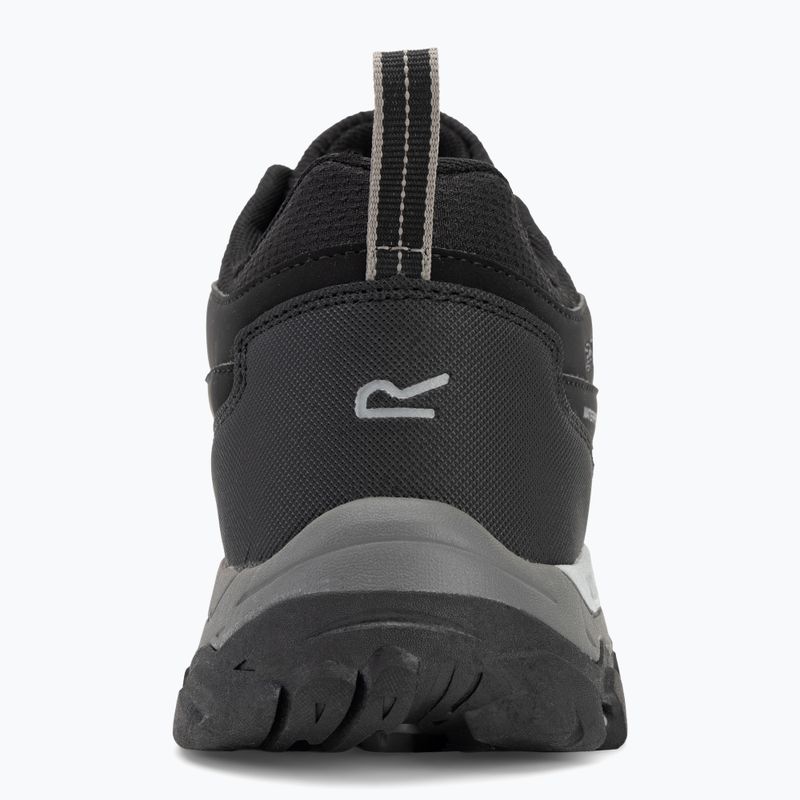 Încălțăminte de trekking pentru bărbați REGATTA Holcombe III Low black/granite 6