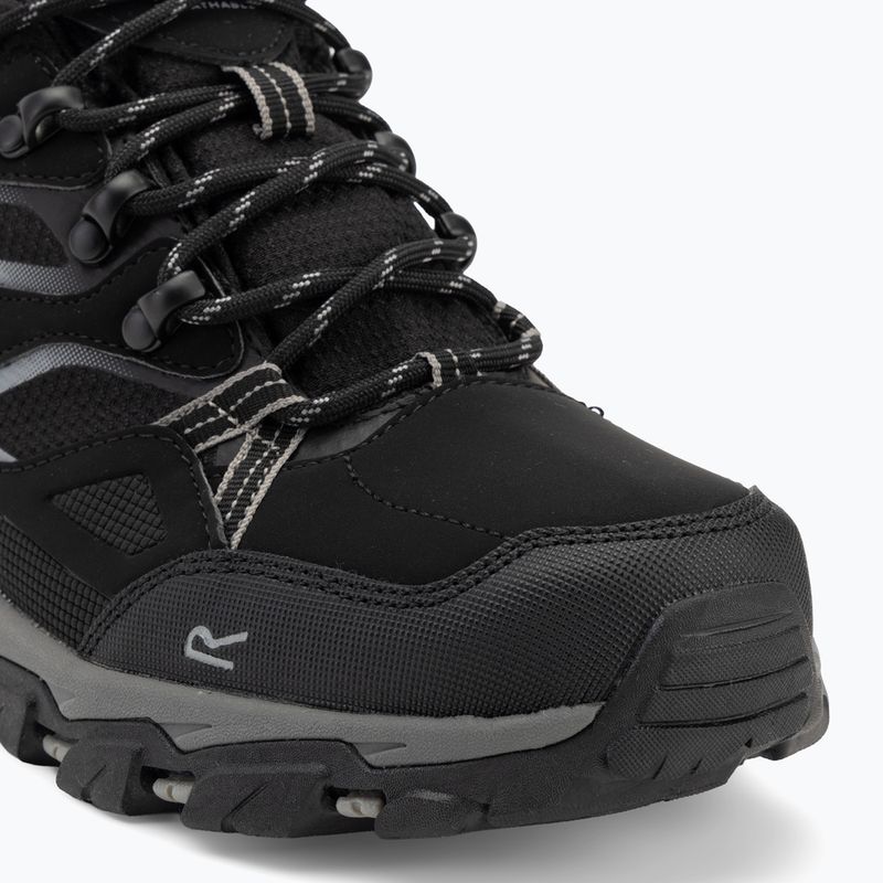 Încălțăminte de trekking pentru bărbați REGATTA Holcombe III Low black/granite 7