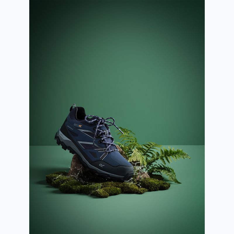 Încălțăminte de trekking pentru bărbați REGATTA Holcombe III Low navy/dark stee 9