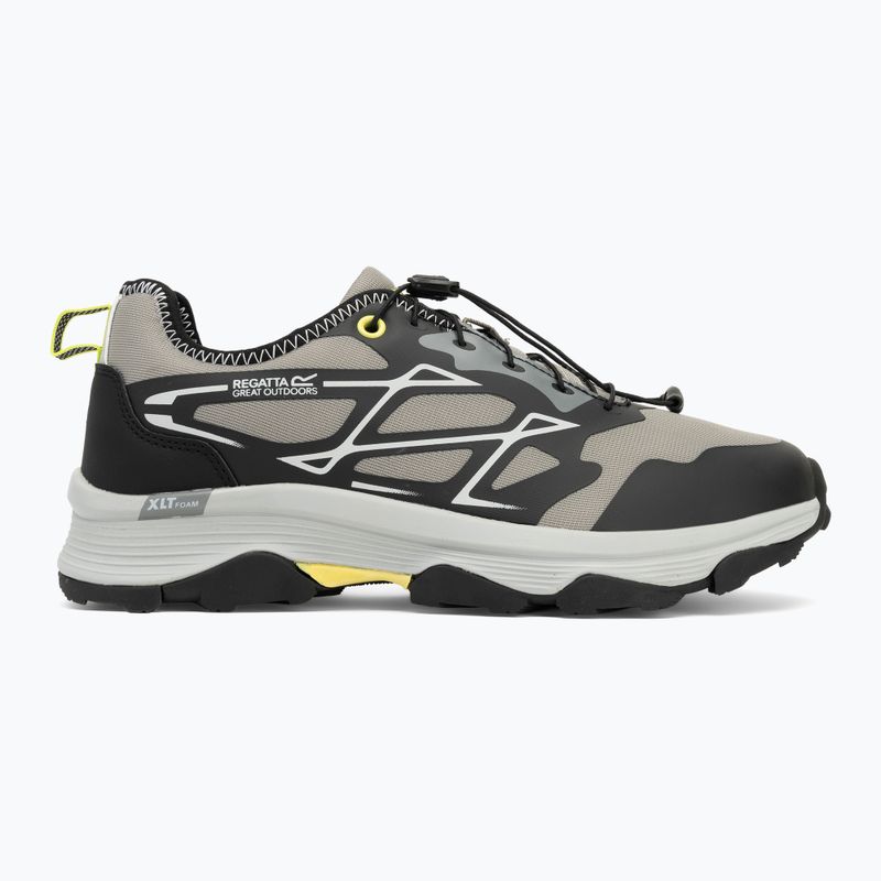 Încălțăminte de trekking pentru bărbați REGATTA Blaze grey/black/lime 2