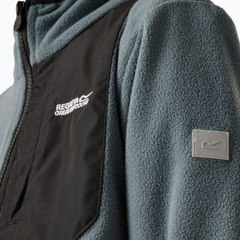 Bluză pentru copii REGATTA Frankie Full Zip stormy weather 4