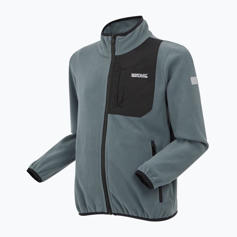 Bluză pentru copii REGATTA Frankie Full Zip stormy weather 7