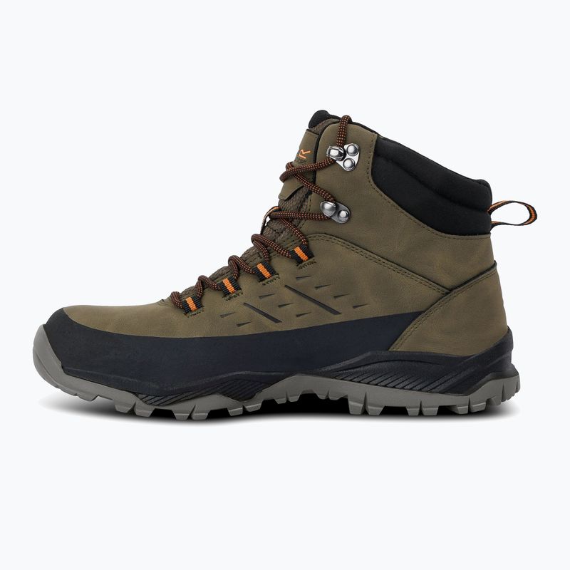 Ghete de trekking pentru bărbați REGATTA Blake olive night/pumpkin spice 3