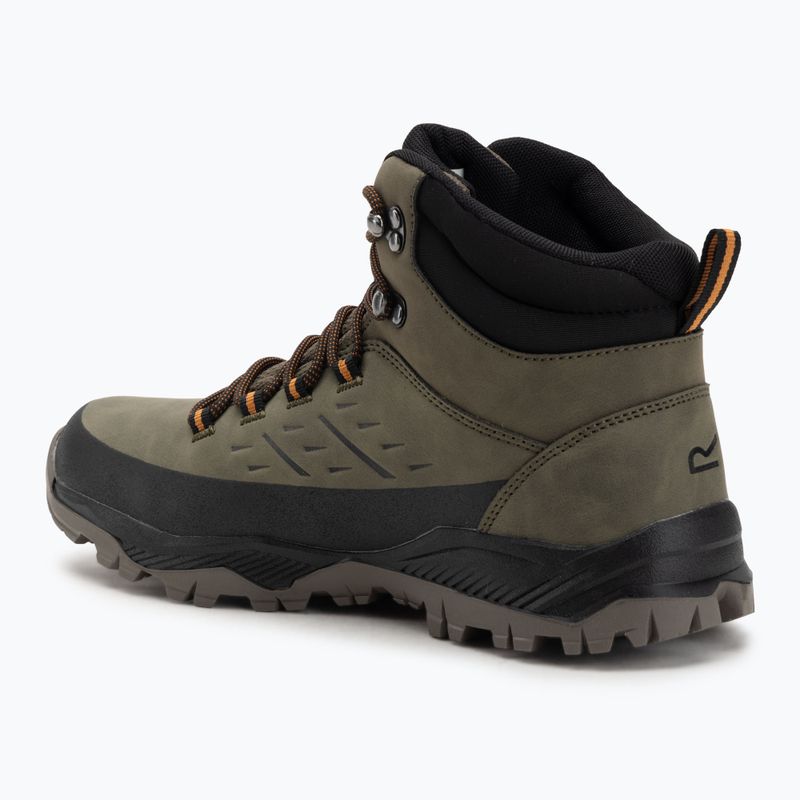 Încălțăminte de trekking pentru bărbați REGATTA Blake olive night/pumpkin spice 3