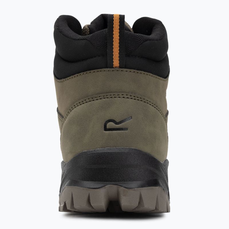 Încălțăminte de trekking pentru bărbați REGATTA Blake olive night/pumpkin spice 6