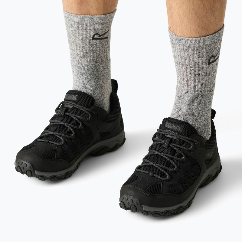 Încălțăminte de trekking pentru bărbați REGATTA Edgepoint IV Low black/granite 17