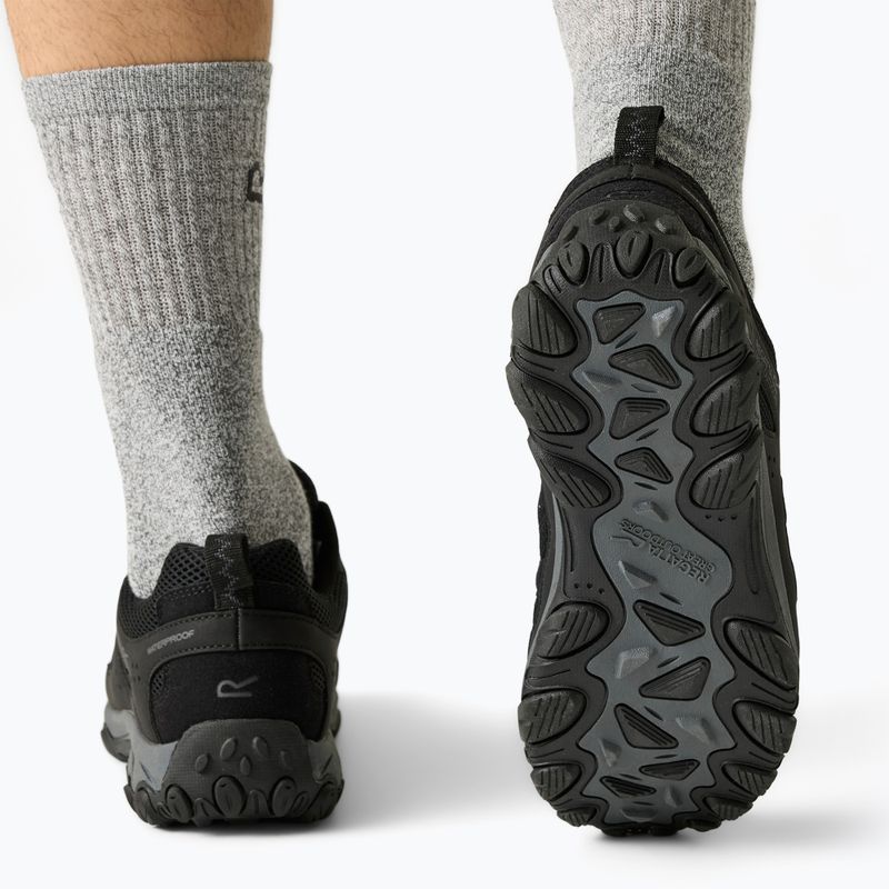 Încălțăminte de trekking pentru bărbați REGATTA Edgepoint IV Low black/granite 18