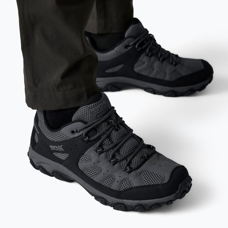 Încălțăminte de trekking pentru bărbați REGATTA Edgepoint IV Low granite/dark steel 19