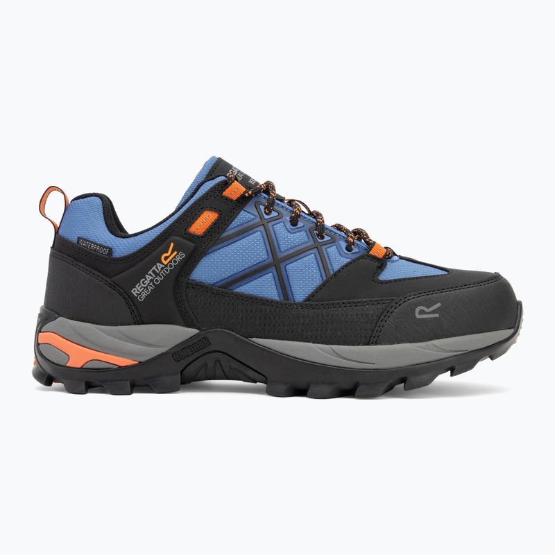 Încălțăminte de trekking pentru bărbați REGATTA Samaris III Low olympian blue/black/tango 2