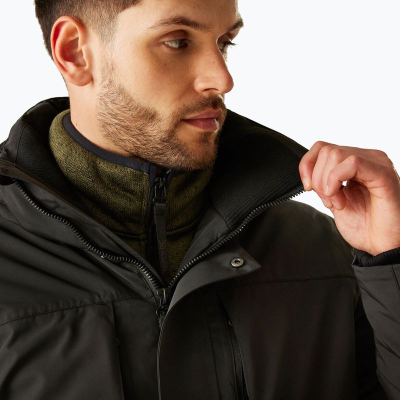 Geacă de ploaie pentru bărbați REGATTA Marron black 5