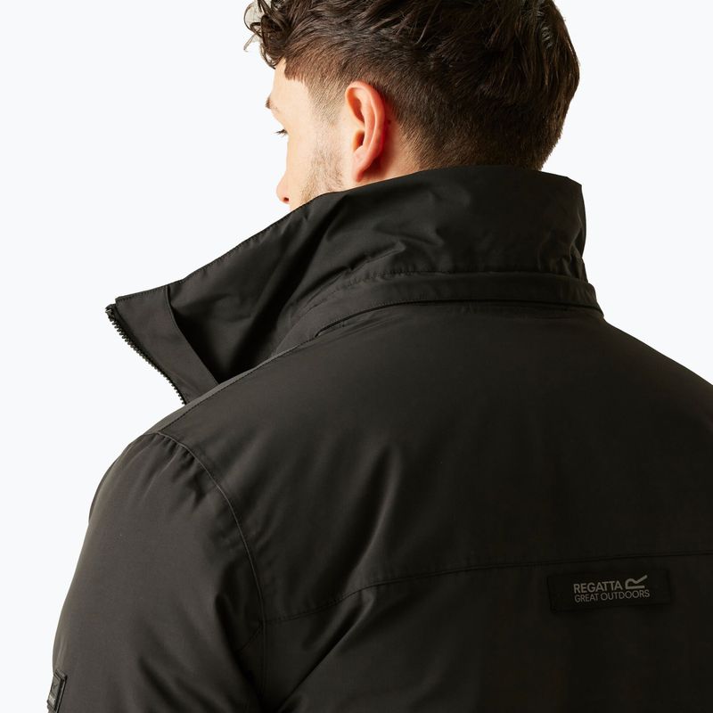 Geacă de ploaie pentru bărbați REGATTA Marron black 6