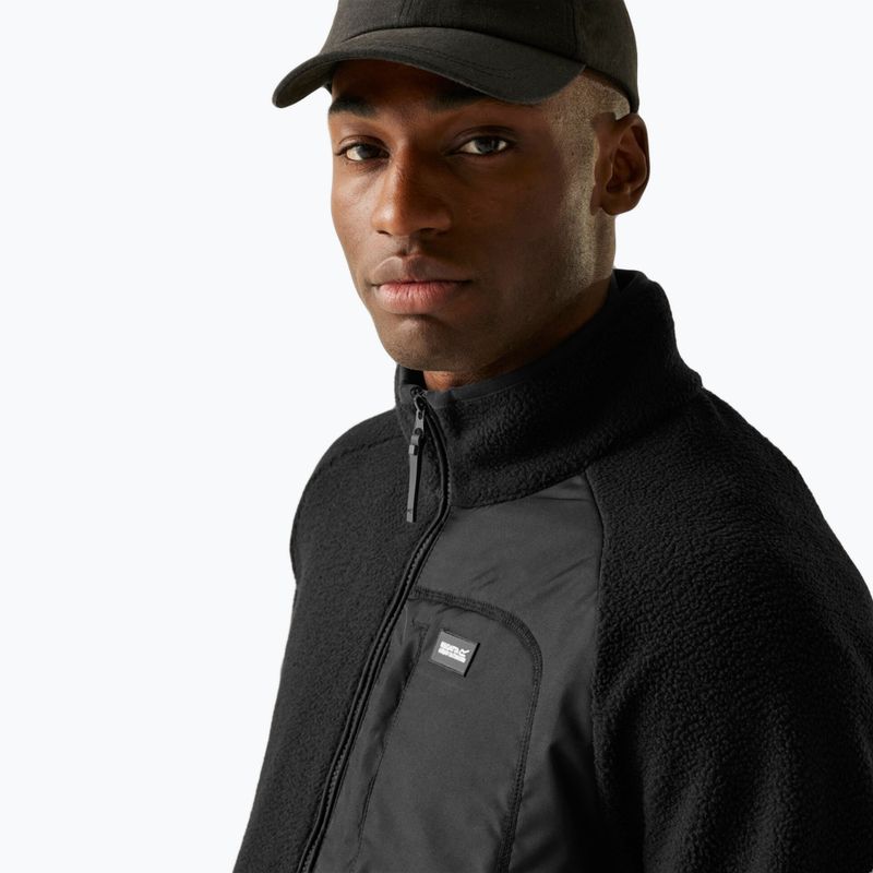 Bluză fleece pentru bărbați REGATTA Frankie Borg black 4