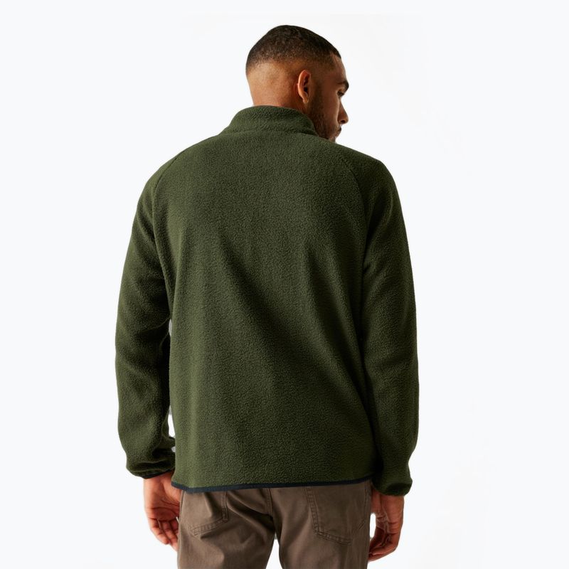 Bluză fleece pentru bărbați REGATTA Frankie Borg dark khaki 3