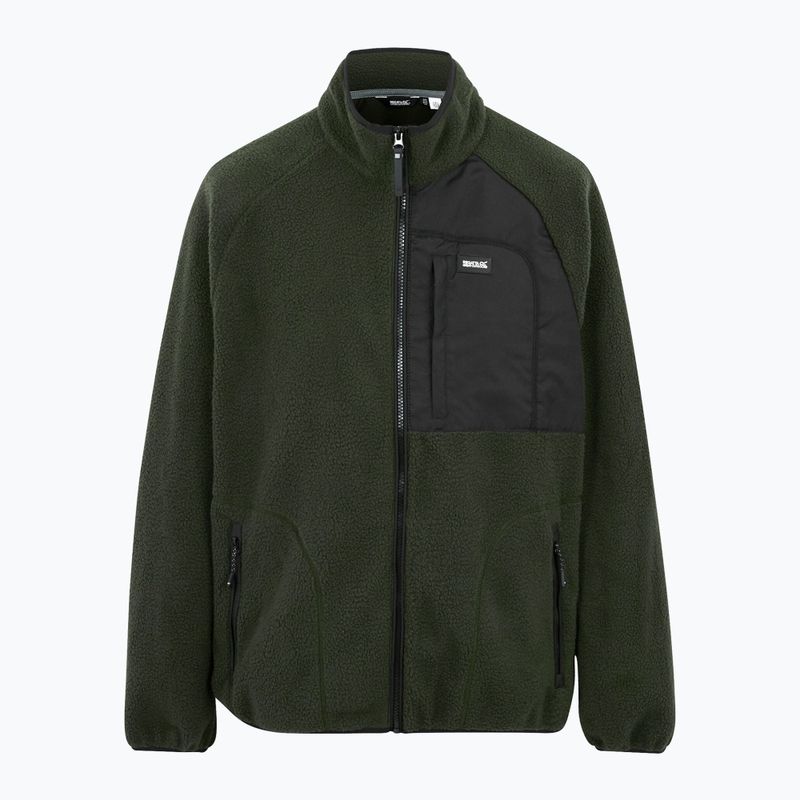 Bluză fleece pentru bărbați REGATTA Frankie Borg dark khaki 5