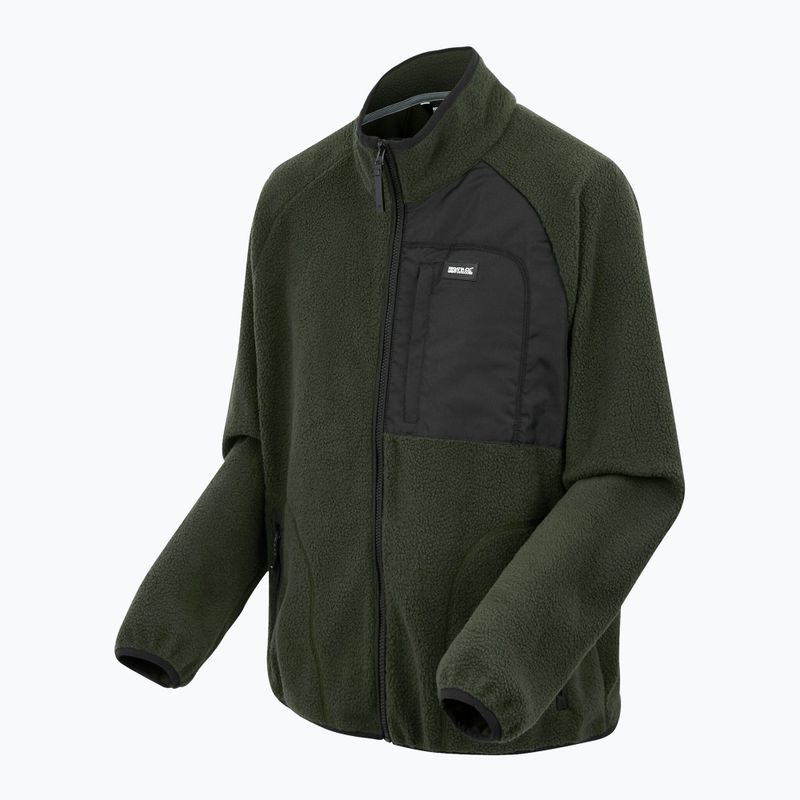 Bluză fleece pentru bărbați REGATTA Frankie Borg dark khaki 7