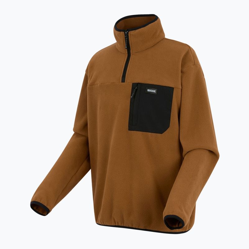 Bluză fleece pentru bărbați REGATTA Frankie Half Zip brown 7