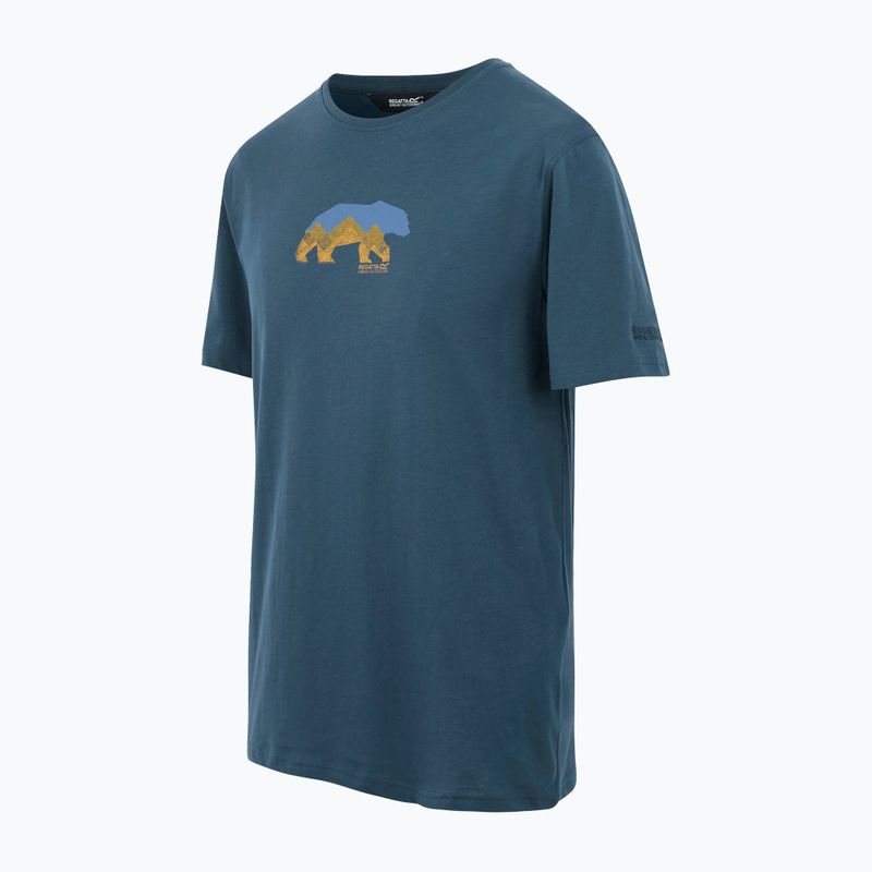 Tricou pentru bărbați REGATTA ClineIX moonlight denim bear 7