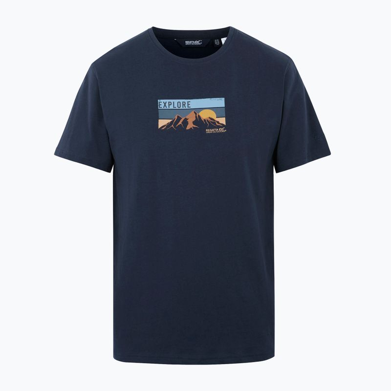 Tricou pentru bărbați Regatta ClineIX navy explore 5