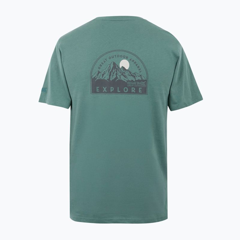 Tricou pentru bărbați REGATTA ClineIX spruce green 7