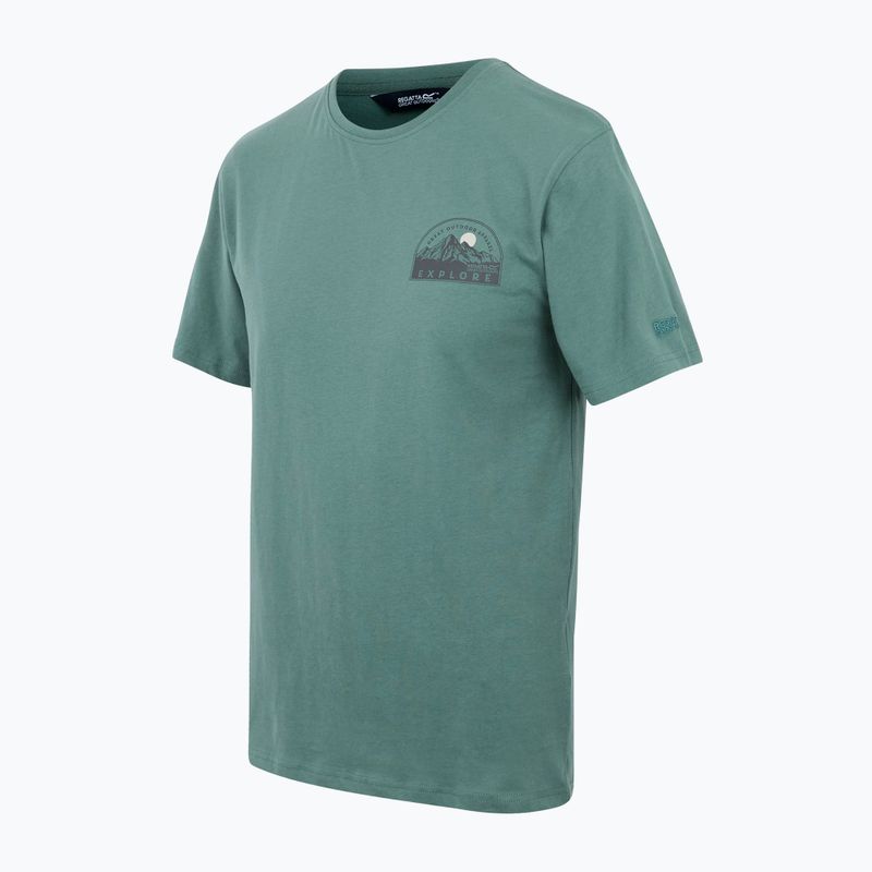 Tricou pentru bărbați REGATTA ClineIX spruce green 8