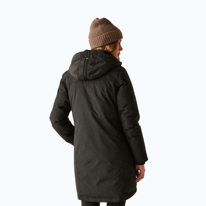 Geacă de ploaie pentru femei REGATTA Marron black/mocha 3