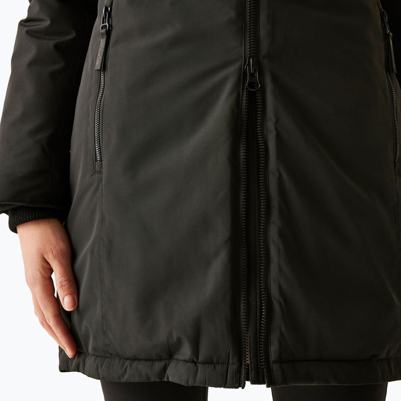 Geacă de ploaie pentru femei REGATTA Marron black/mocha 5