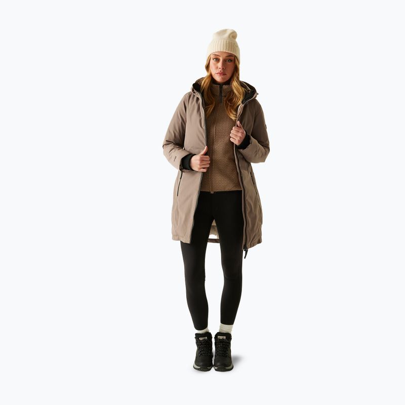 Geacă de ploaie pentru femei REGATTA Marron mocha/perfectly pale 2