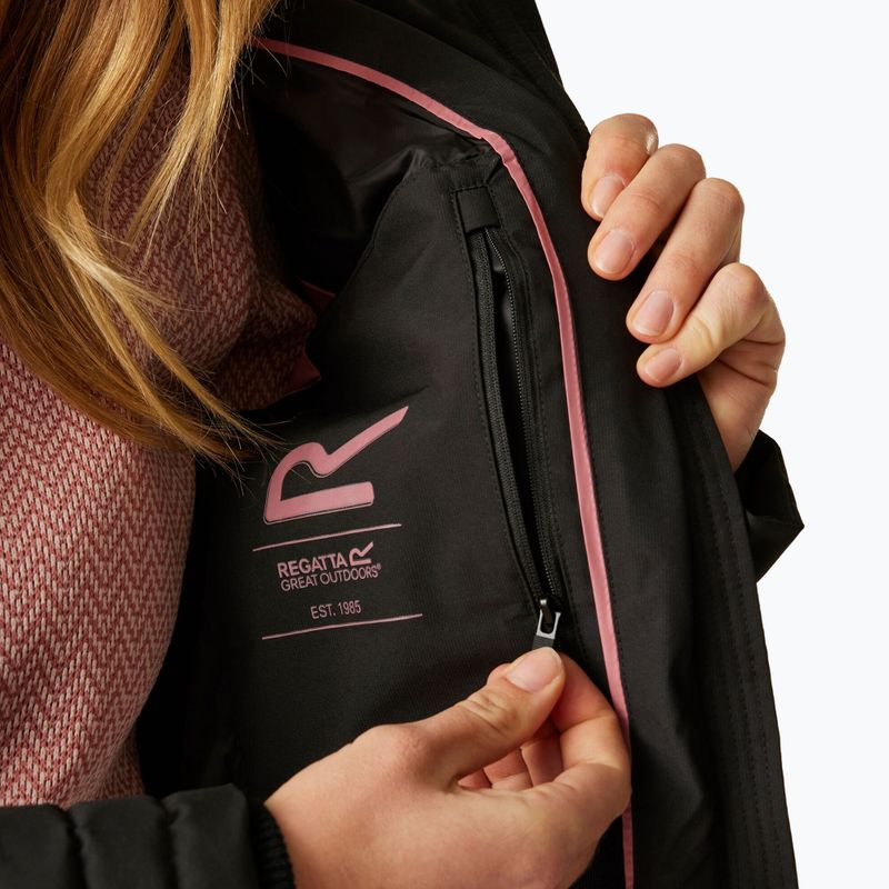 Geacă izolată pentru femei REGATTA Kelane black 9
